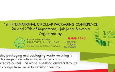 I. Nemzetközi Körforgásos Csomagolóanyag Konferencia, Ljubljana