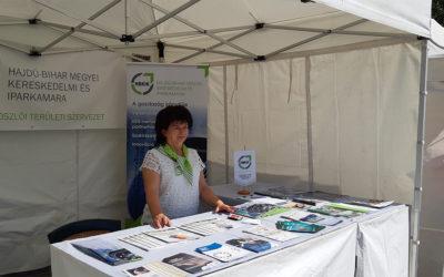 A Kamara is részt vett a hajdúszoboszlói Bioétel- és Borfesztiválon