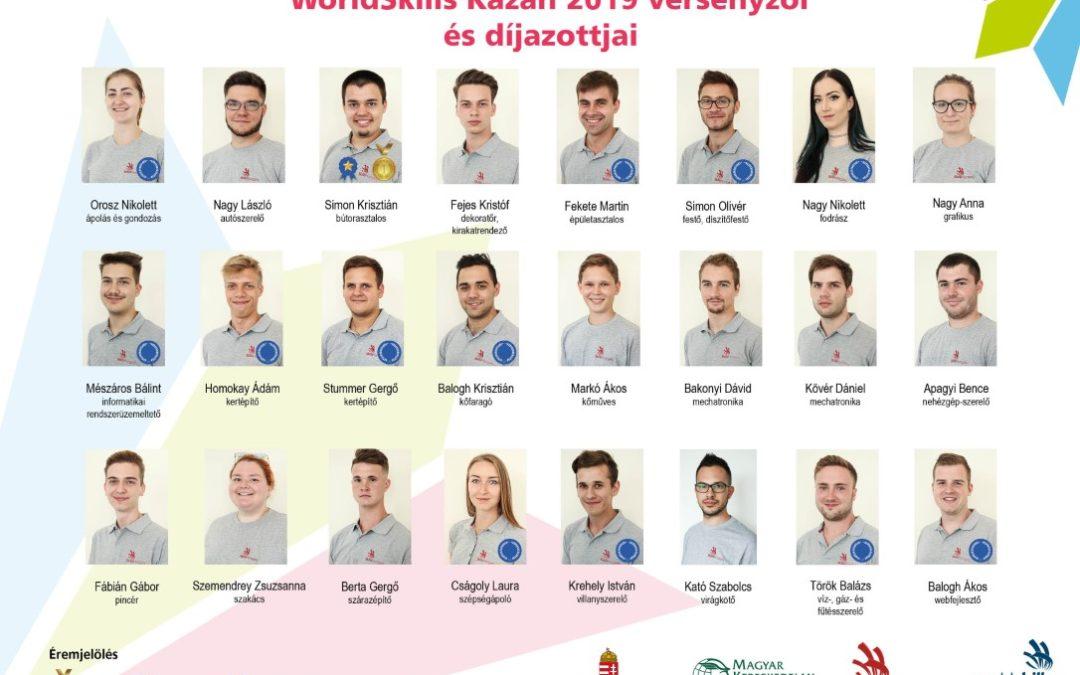 Aranyérmet szerzett Simon Krisztián bútorasztalos a 45. WorldSkills versenyen