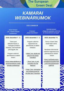 Kamarai webináriumok