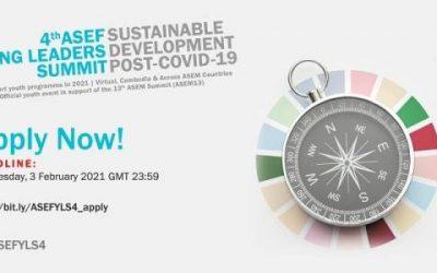 Részvételi felhívás – 4. ASEF Young Leaders Summit