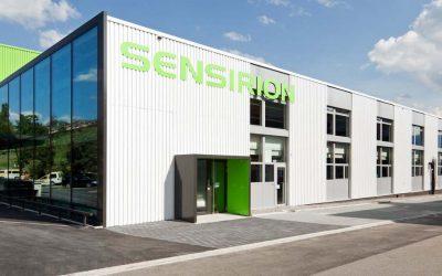 The building of Sensirion’s manufacturing plant in Debrecen has reached its highest point