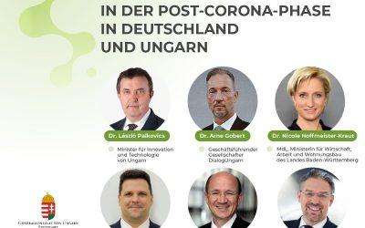 Pódiumbeszélgetés a DialogUngarn – Német-Magyar Gazdasági Hálózat szervezésében