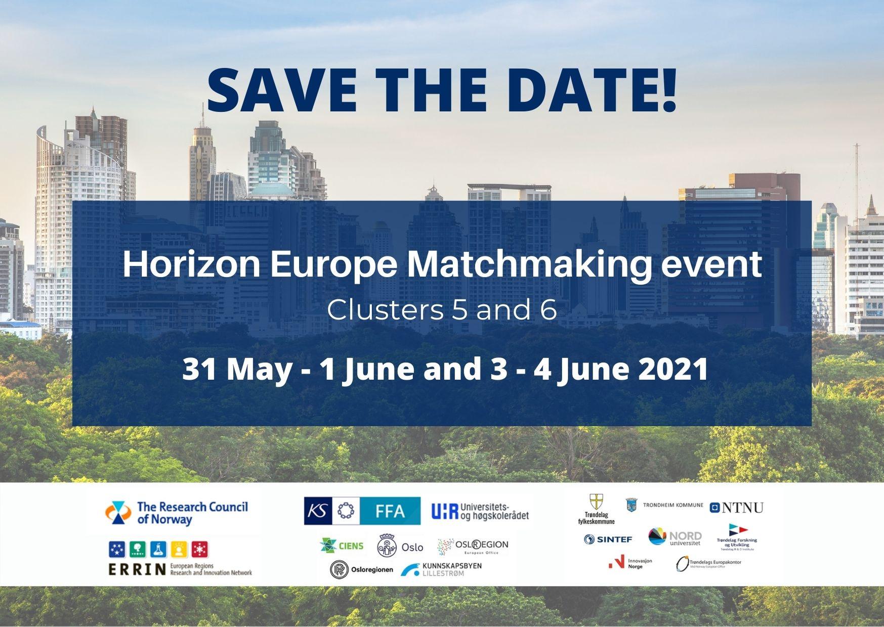 Horizon Europe Matchmaking event Clusters 5 and 6 2021 04 19 8497
