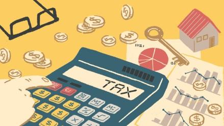 tax calculator money numbers