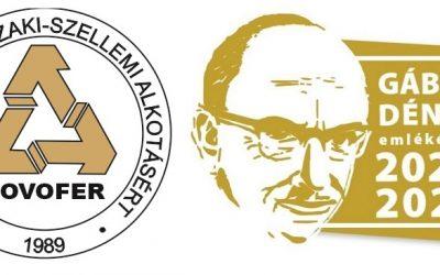 Pályázati felhívás – Gábor Dénes-díj 2021- Közeleg a határidő!