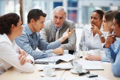 meeting discussion brainstorming