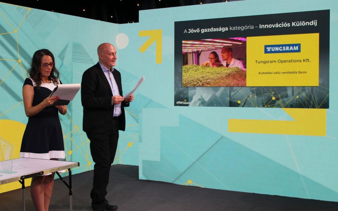 Kamarai tagunk újabb sikere: a Tungsram Operations Kft. innovációs különdíjat kapott!