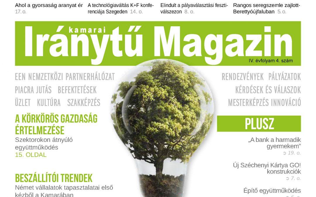 Megjelent a Kamarai Iránytű Magazin legújabb száma!