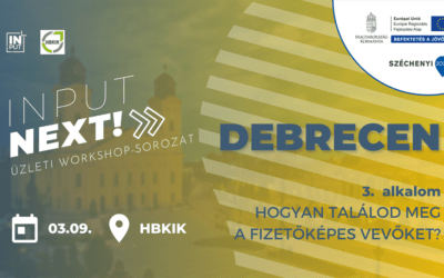 INPUT Next! workshop 3. alkalom