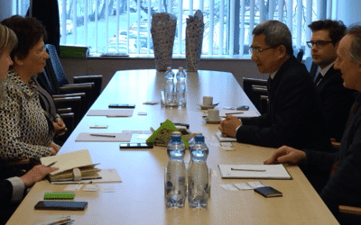 Kamaránkba látogatott a TAITRA budapesti irodájának új igazgatója