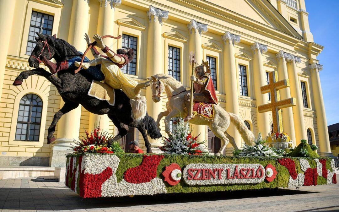 Half a Million Fresh Flowers, 1,600 Participants at This Year’s Debrecen Flower Carnival