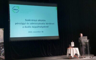 Szakirányú oktatás finanszírozása a duális képzőhelyeknél