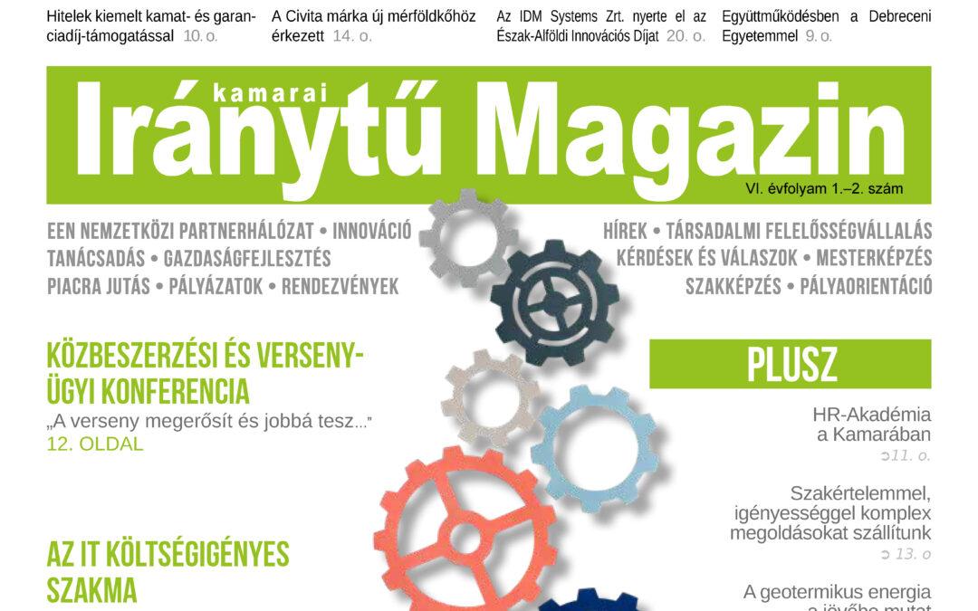Megjelent a Kamarai Iránytű Magazin legújabb száma!