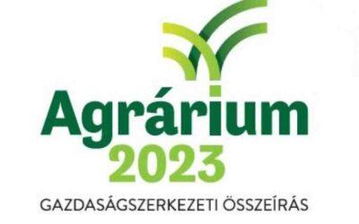 KSH – Agrárium 2023 gazdaságszerkezeti összeírás