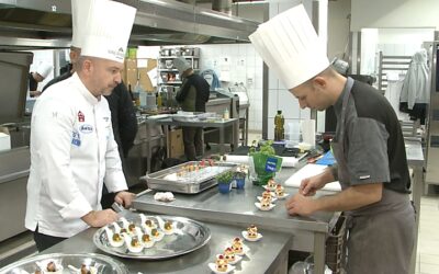 Ételkülönlegességekkel telt meg a Nagyerdő: szakmájuk legmagasabb képesítéséért főztek a szakácsok