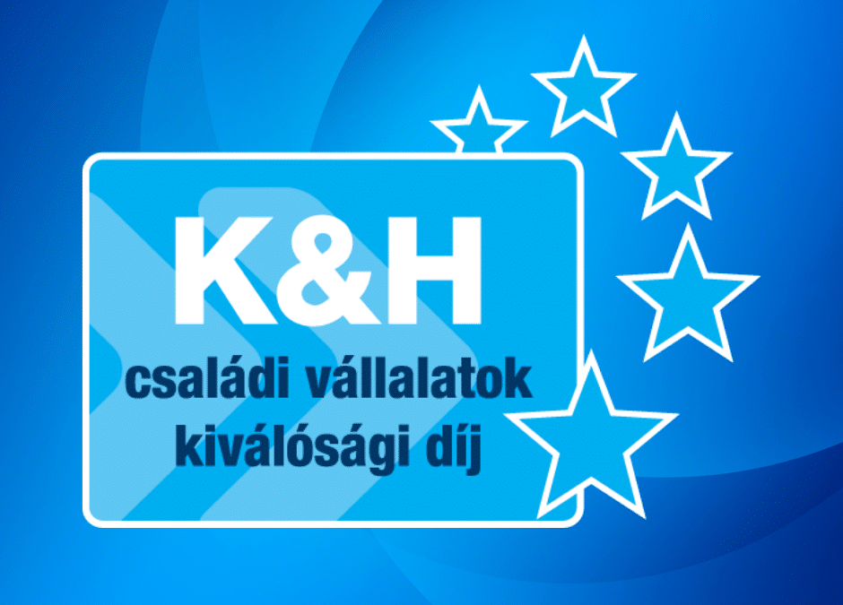 Ismét lehet pályázni a K&H családi vállalatok kiválósági díjra