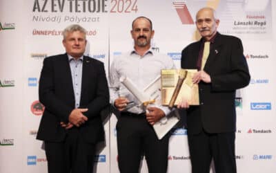 Nívódíjjal ismerték el a balmazújvárosi ácsmester teljesítményét