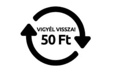 Kötelező visszaváltási díjas termékek könyvelése