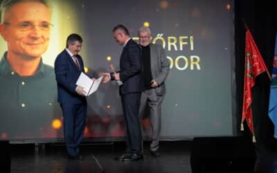 Bocskai István-díjban részesült Győrfi Sándor, Kamaránk alelnöke