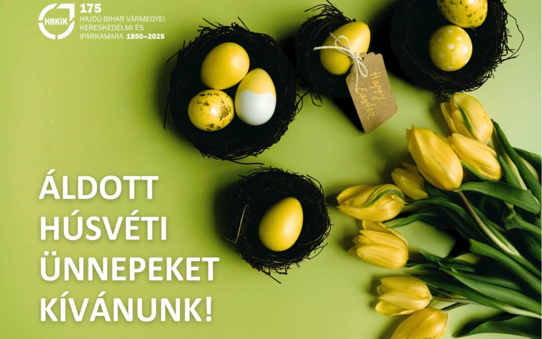 Kellemes húsvéti ünnepeket kívánunk!