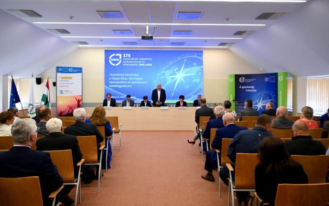 Megtartotta küldöttgyűlését a Hajdú-Bihar Vármegyei Kereskedelmi és Iparkamara