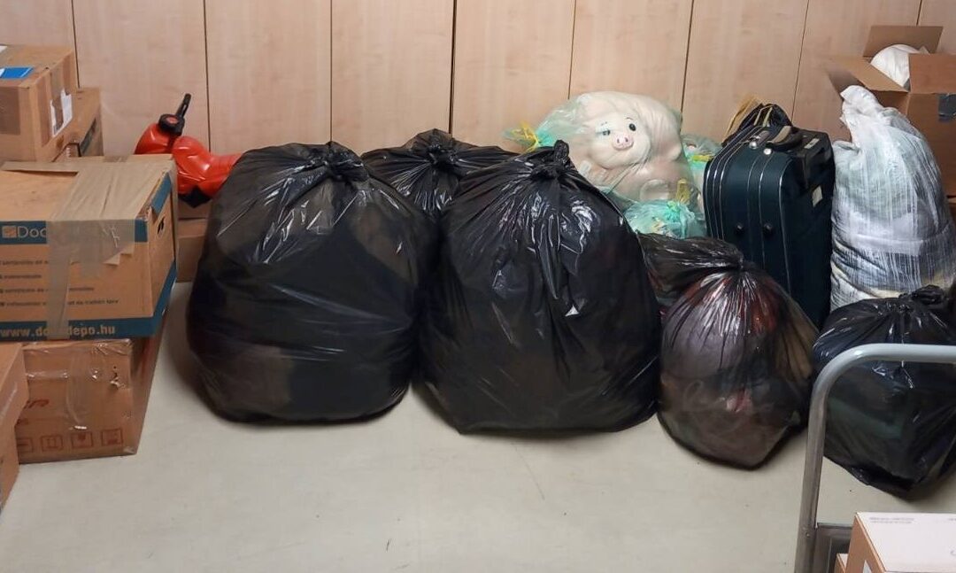 Az adományok célba értek