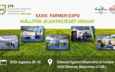 Kiállítók jelentkezését várjuk a kamarai üzleti standon való részvételre a 34. Farmer Expo-n!