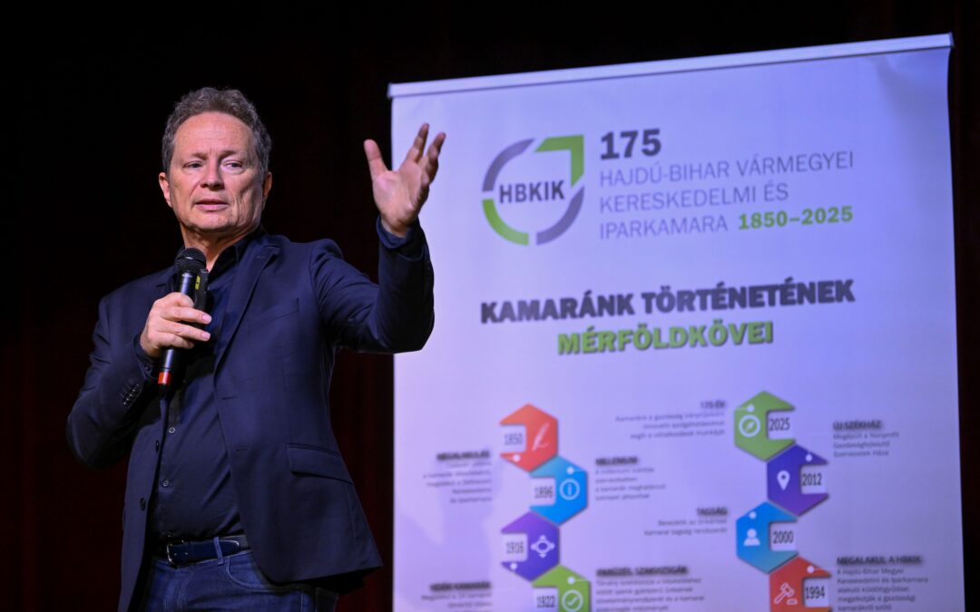 Izgalmas előadást tartott Geszti Péter városunkban