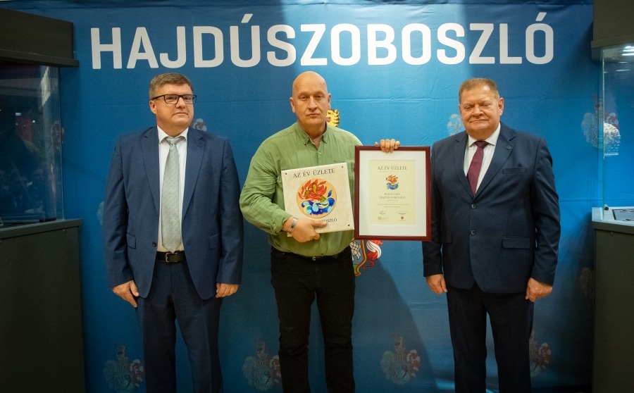 Hajdúszoboszlón az Év Üzlete 2025-ben: a Rock Cafe