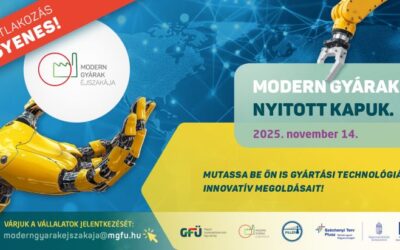 Felhívás: Csatlakozzanak a Modern Gyárak Éjszakája programhoz
