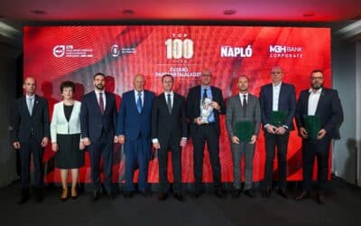 Átadták a Napló Gazdasági Díját a hajdú-bihari TOP 100 partnertalálkozón